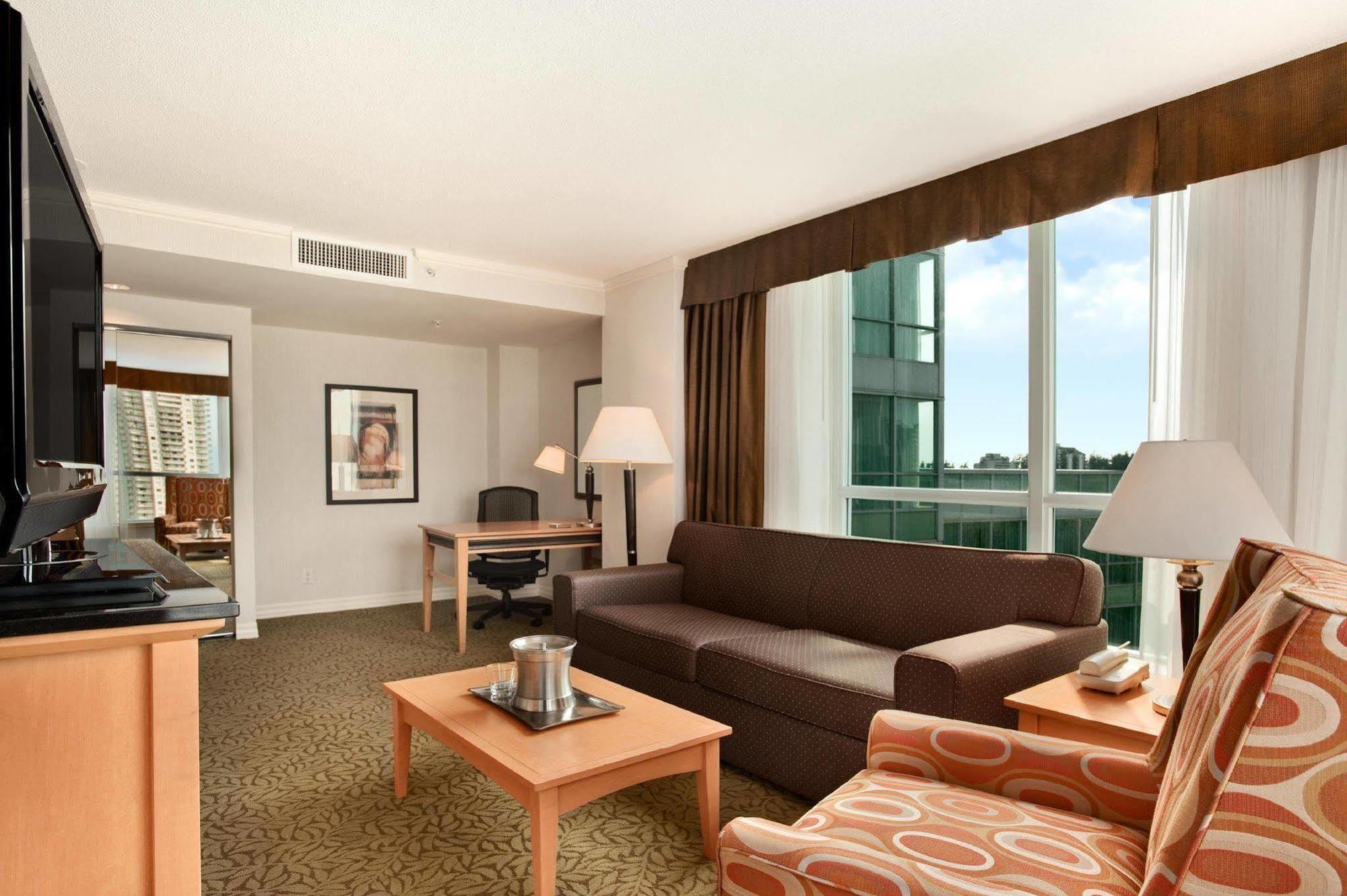 Hilton Vancouver Metrotown Μπέρναμπι Δωμάτιο φωτογραφία